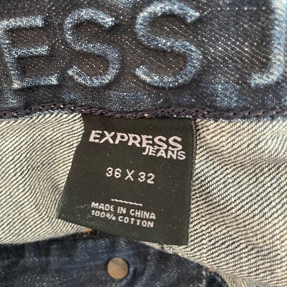 Express Men Jeans / Size 36 x 32 - Picture 5 of 5